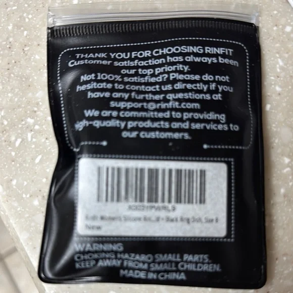 Rinfit Silicone Wedding Rings two styles size 8 - Picture 10 of 11